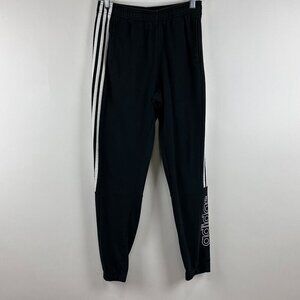 Adidas Men's Essentials 3-Stripe Fleece Pants w/ Logo